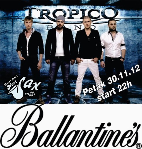 Tropico bend & Ballantines promo team
