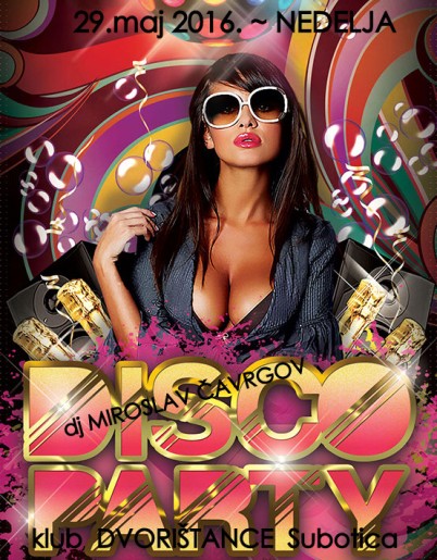 Disco retro party