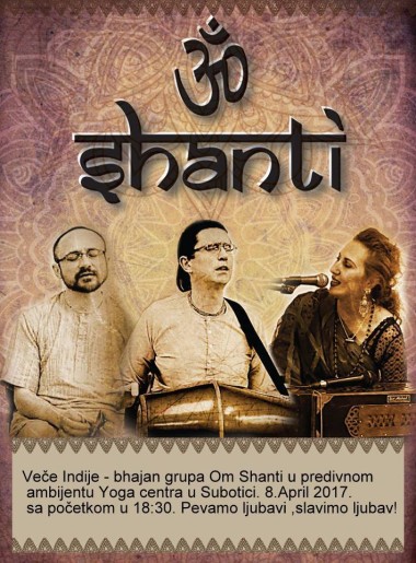 Veče Indije - ૐShanti bhajan band