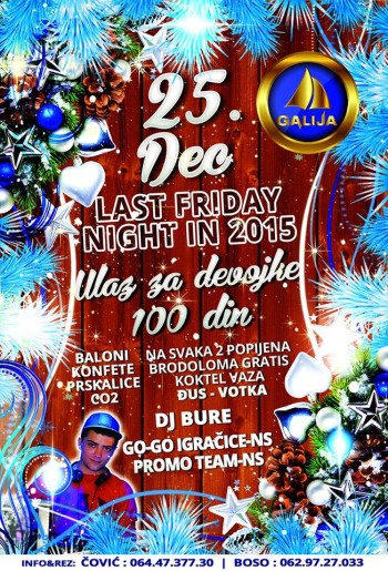 Last friday night in 2015