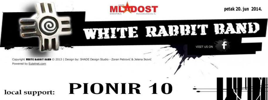 White rabbit band