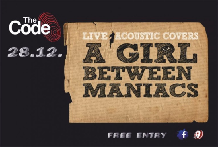 A girl between maniacs