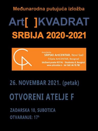 Izložba: Art KVADRAT Srbija 2020-2021
