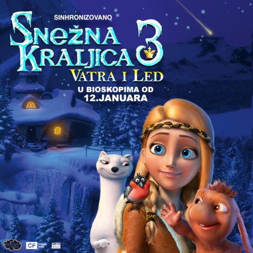 Animirani film: Snežna kraljica 3: Vatra i led 3D