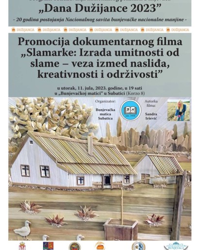 Promocija filma "Slamarke: Veza izmed nasliđa, identiteta i održivosti"