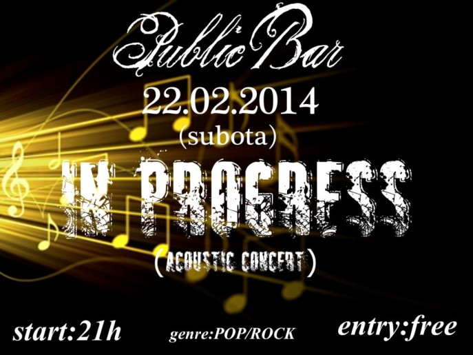 In progress - Acoustic concert