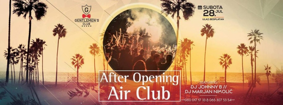 After open air club