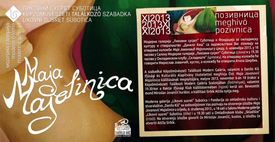 Izložba likovnih radova: Maja Jovanović Majoinica - Trenuci odskakanja