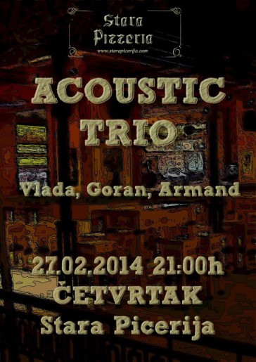 Acoustic trio - akustična svirka