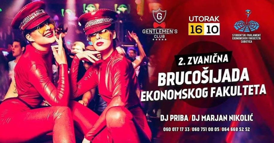 2. Zvanična brucošijada Ekonomskog fakulteta