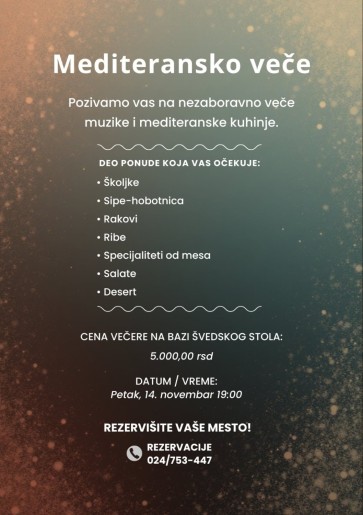 Mediteransko veče
