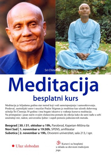 Meditacija - besplatan kurs