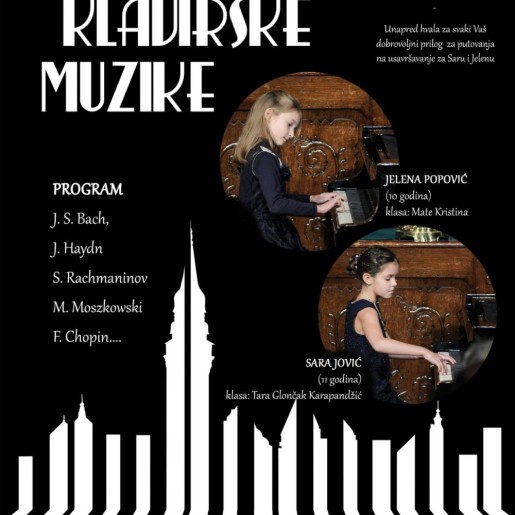 Koncert: Sara Jović i Jelena Popović