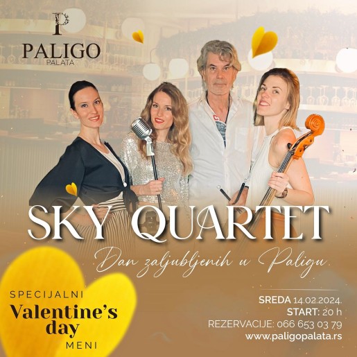 Dan zaljubljenih u Paligo Palati - "Sky Quartet"