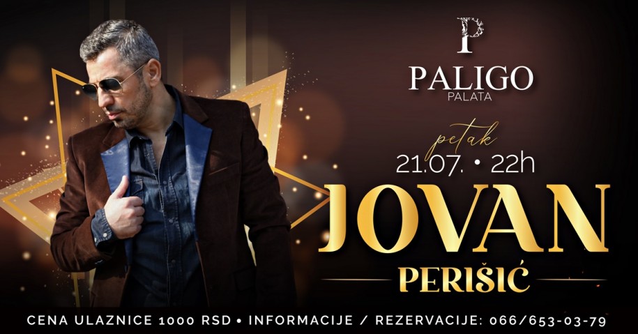 Koncert Jovana Perišića na otvorenom