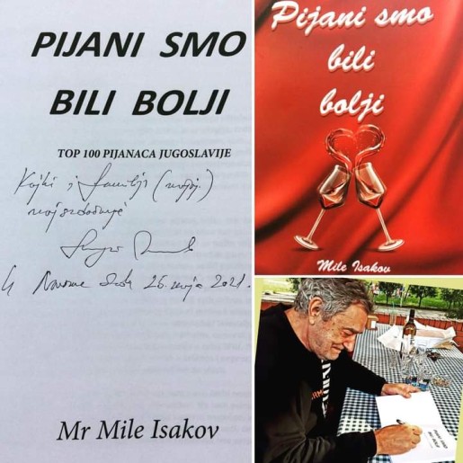 Promocija knjige "Pijani smo bili bolji" (Mile Isakov)