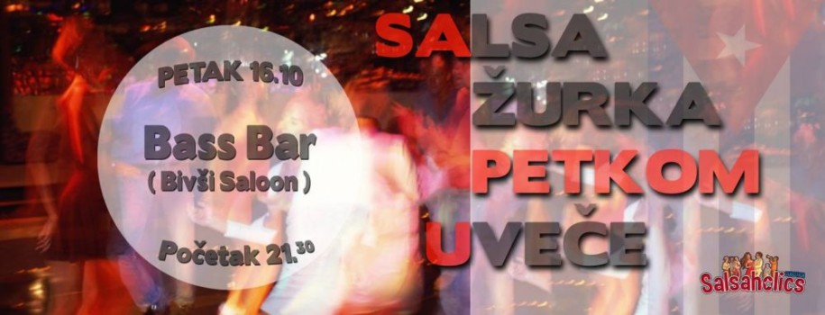 Salsa žurka petkom uveče