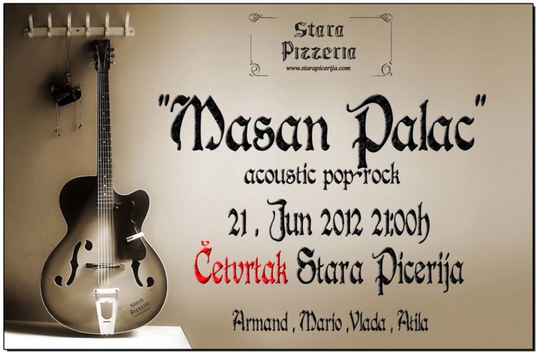 Masan palac - Akustična svirka