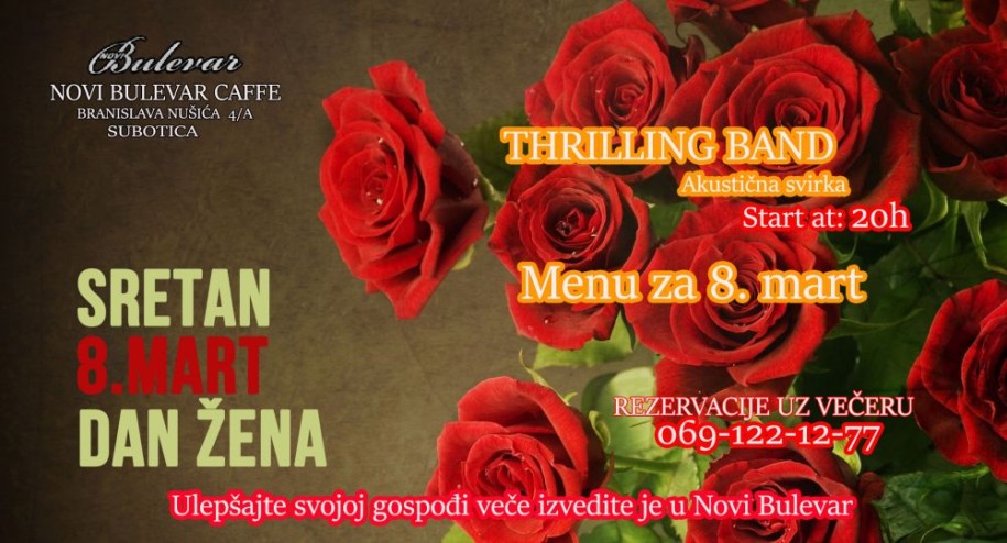 Akustična svirka: Thrilling band