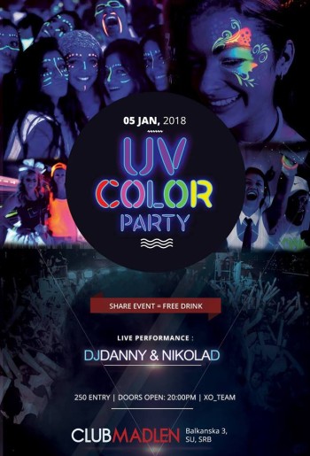 UV color party