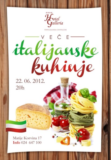 Veče italijanske kuhinje