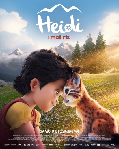 Animirani film: Hajdi i mali ris (sinhronizovano na srpski)