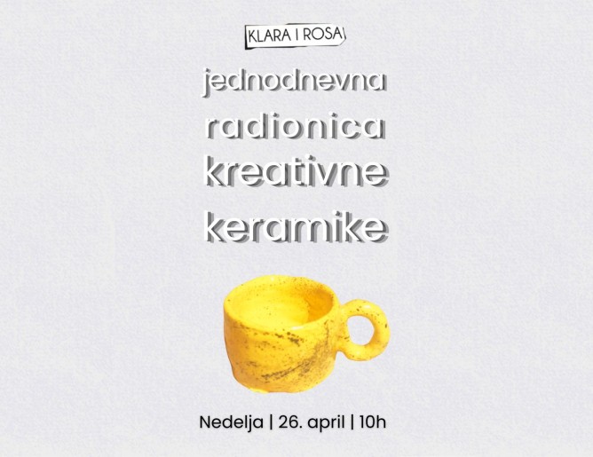 Jednodnevni kurs kreativne keramike