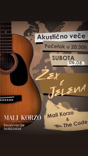 Akustična svirka: Jelena & Žex