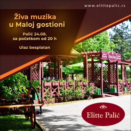 Živa muzika na terasi Male gostione