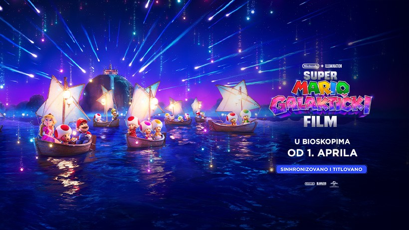 Animirani film: Super Mario – Galaktički film, 3D (sinhronizovano na srpski)