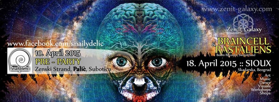 Pre-party "braincell & Rastaliens" Psy Party