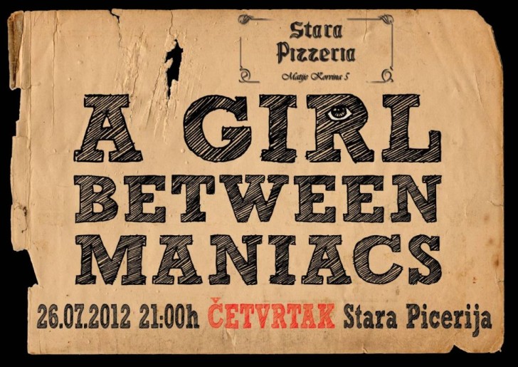 A girl between maniacs - akustična svirka