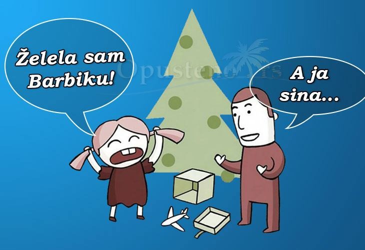 Tri dočeka, jedna lokacija - Želela sam barbiku, a ja sina