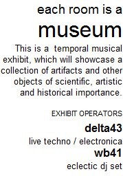 each room is a museum