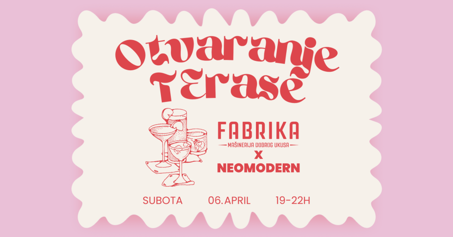 Fabrika Burger Bar otvaranje bašte + dj Neomodern
