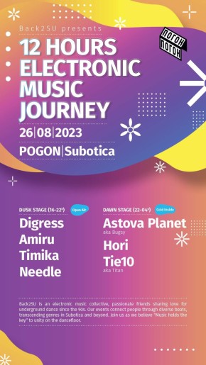 12 Hours Electronic Music Journey