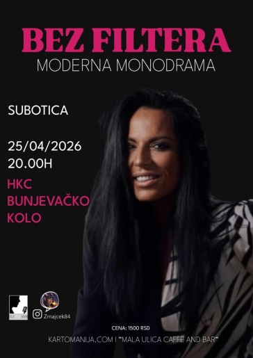 Moderna monodrama-bez filtera