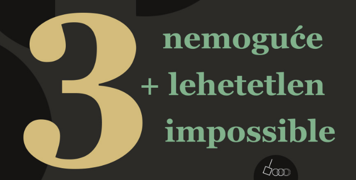 Otvaranje izložbe: 3 + nemoguće