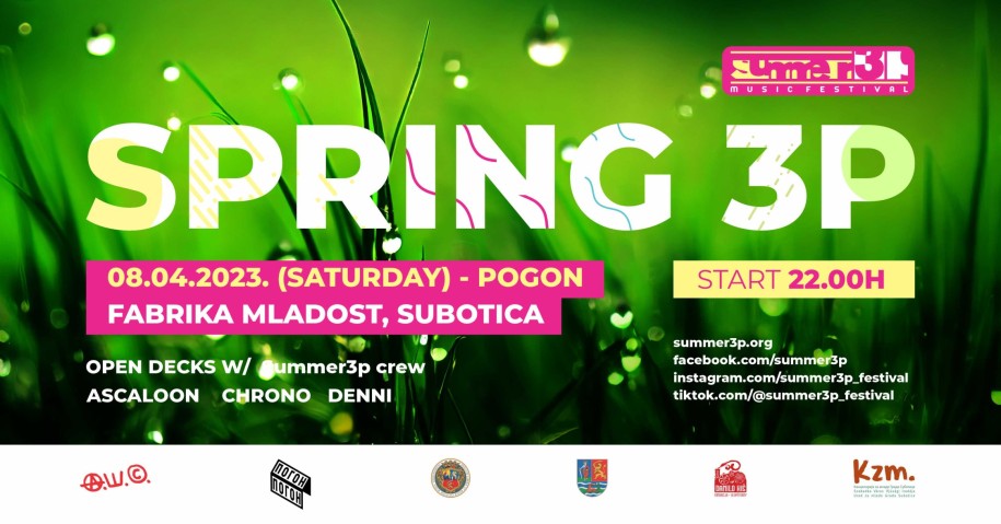 Summer3p Spring3p party