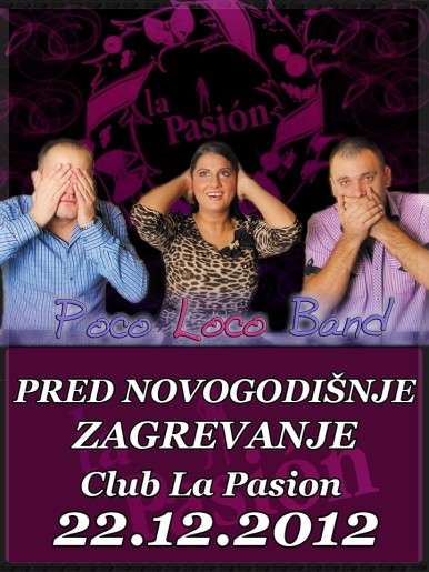 Prednovogodišnje zagrejavanje uz Poco Loco bend