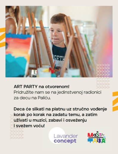 ART PARTY - likovna radionica za decu