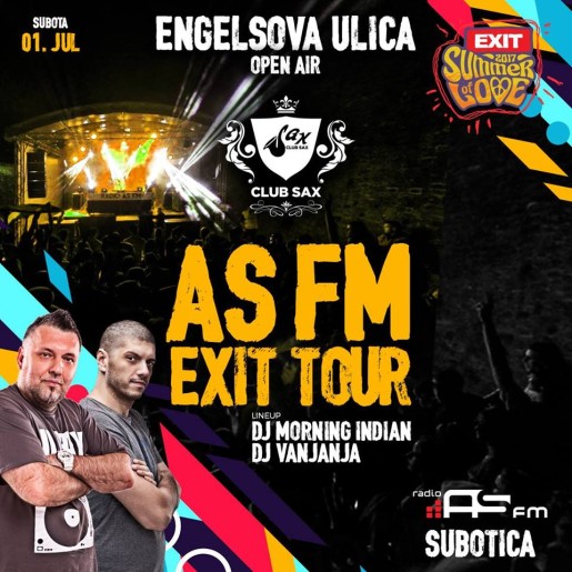 Street party AS FM Exit tour