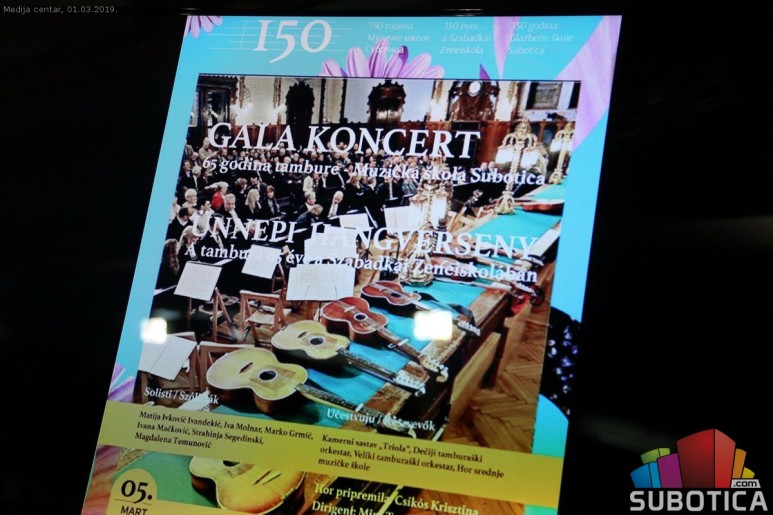 Gala koncert Tamburaškog orkestra Muzičke škole Subotica