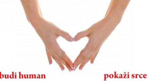 Budi human pokaži srce