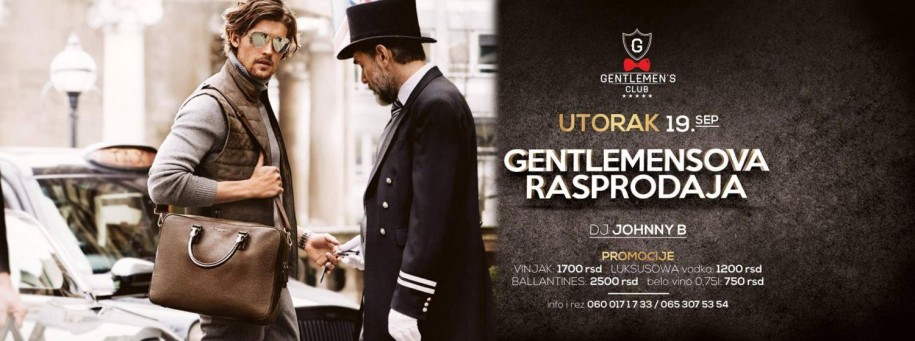 Gentlemensova rasprodaja