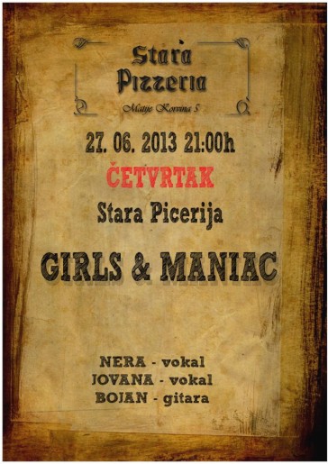 Girls & Maniac - Akustična svirka