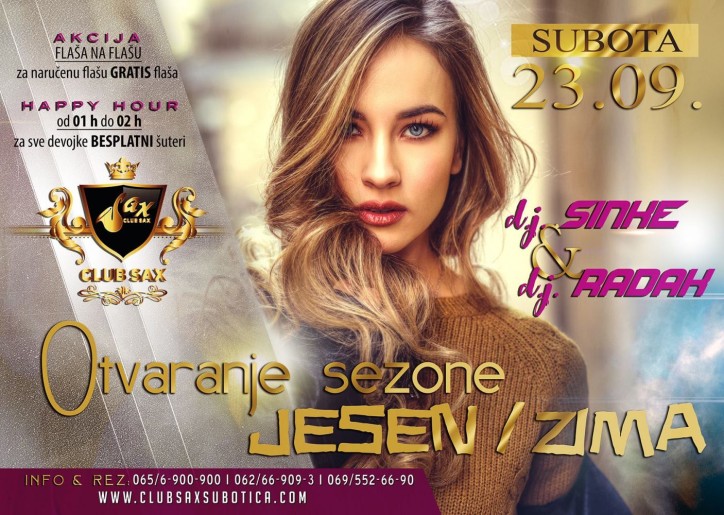 Otvaranje sezone jesen/zima