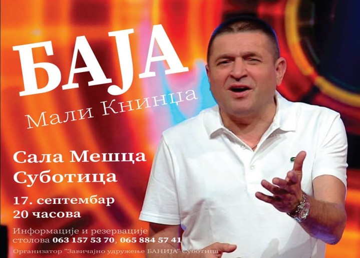 Koncert: Baja Mali Knindža