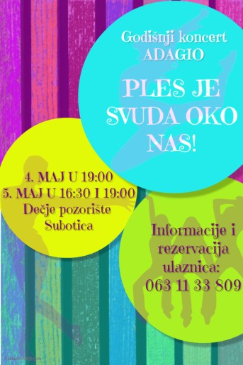Godišnji koncert plesnog studia Adagio