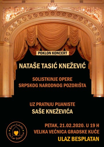 Koncert Nataše Tasić Knežević